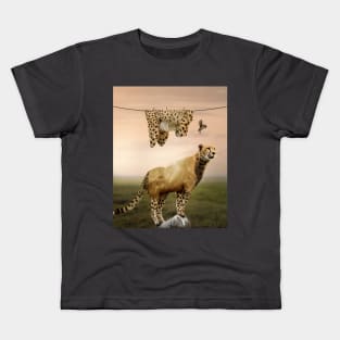 Undressed Cheetah Kids T-Shirt